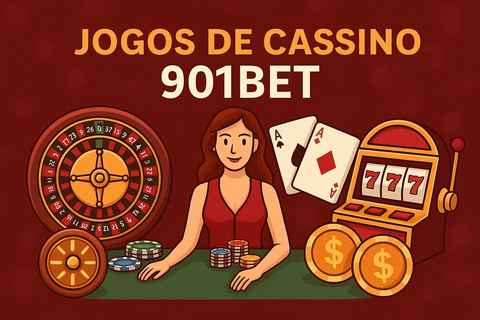 Jogos de cassino online inovadores e emocionantes na 901BET